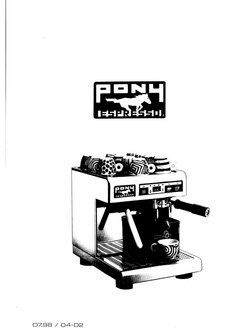Pony Espresso Pony 100 owner's manual