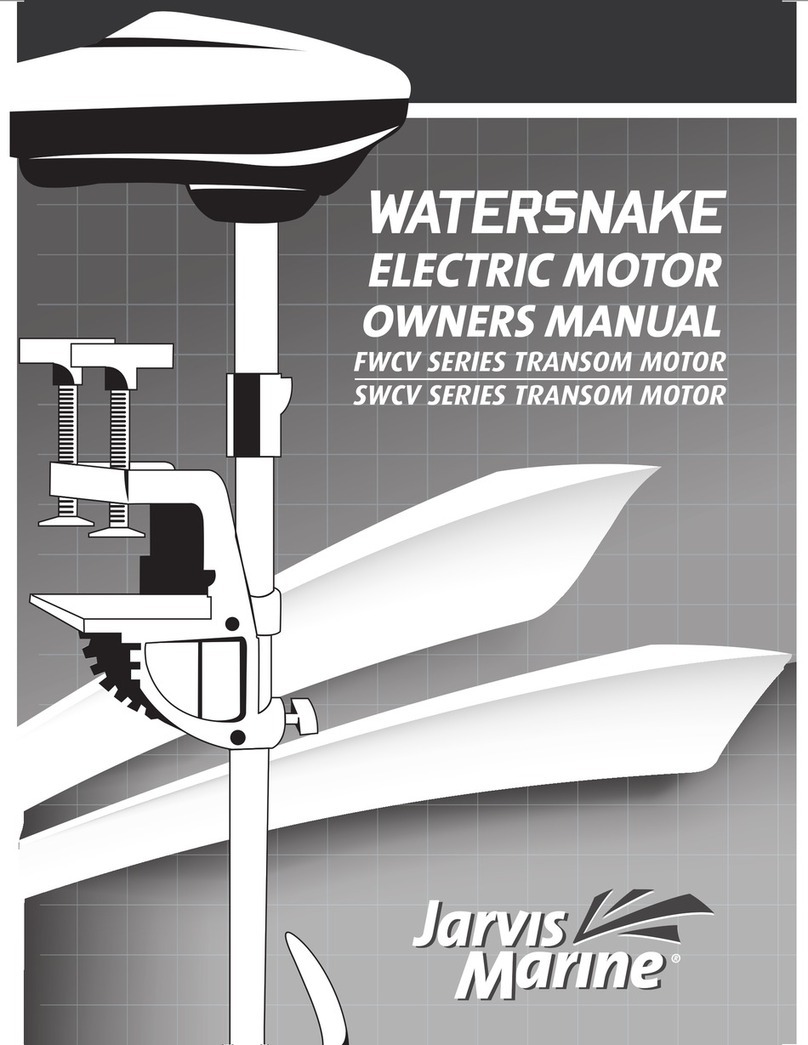 Jarvis Marine FWCV SERIES owner's manual