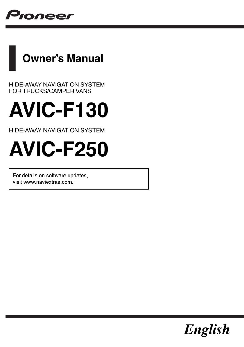 Pioneer AVIC-F130 owner's manual