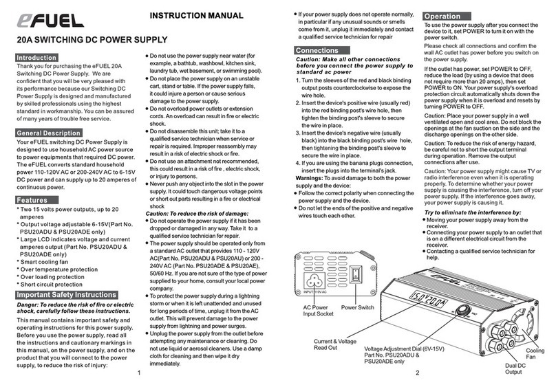 Skyrc eFuel User manual Skyrc eFuel User manual