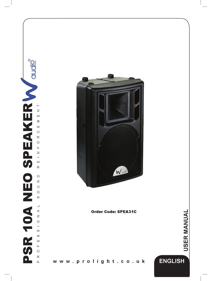 Waudio PSR-10A NEO user manual