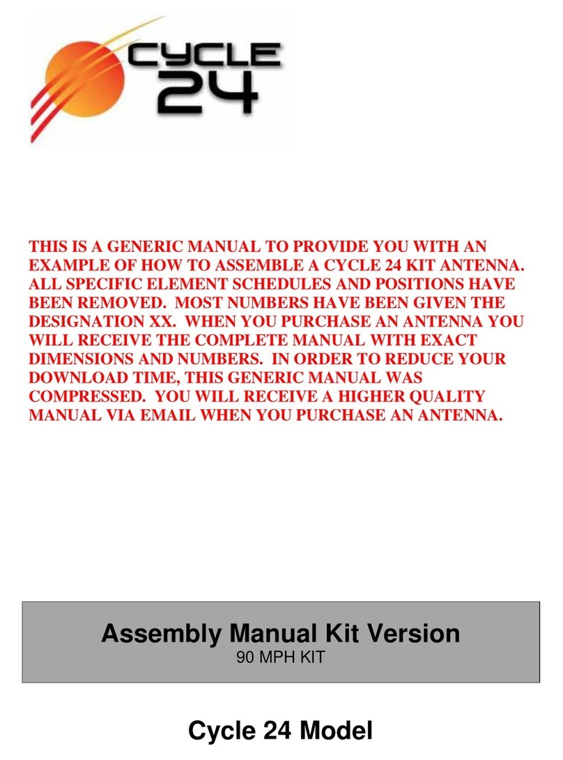 Cycle 24 90 MPH KIT Assembly manual Cycle 24 90 MPH KIT Assembly manual