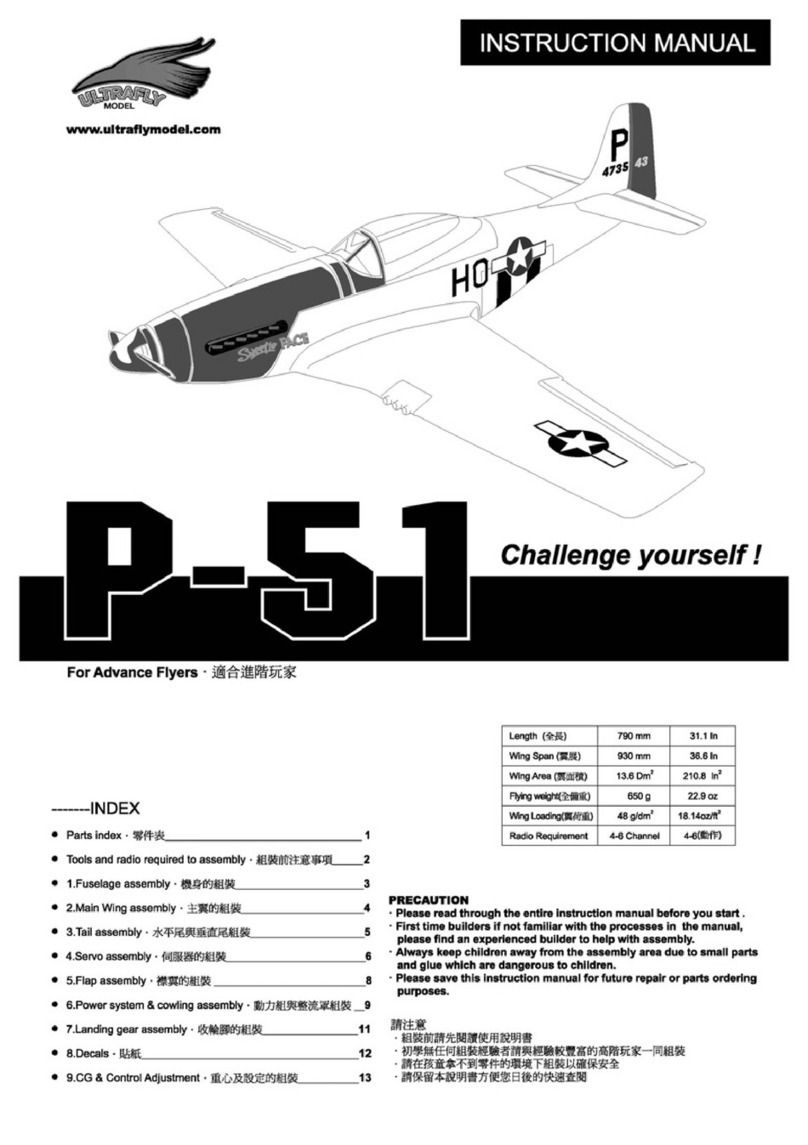 Ultrafly P-51 User manual Ultrafly P-51 User manual
