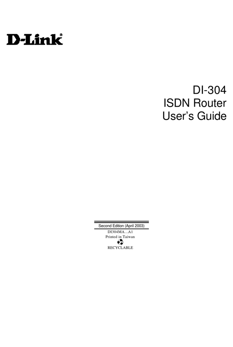 D-Link DI-304 User manual D-Link DI-304 User manual