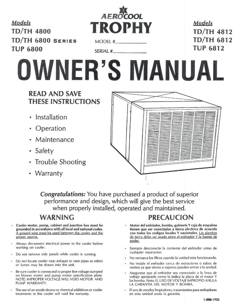 Aerocool Trophy TD/TH 4800 series User manual
