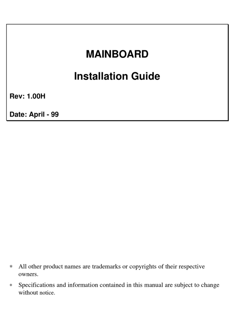 Tekram Technology P6BXA installation guide