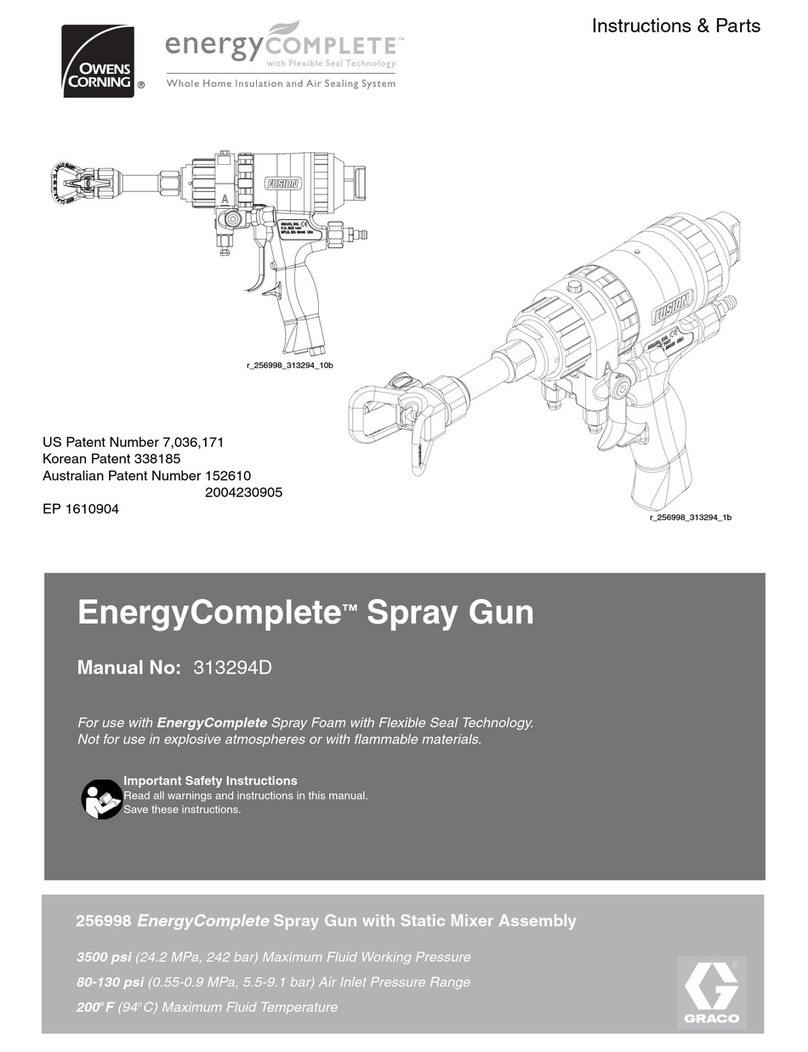 Owens Corning EnergyComplete Series Instructions-parts list