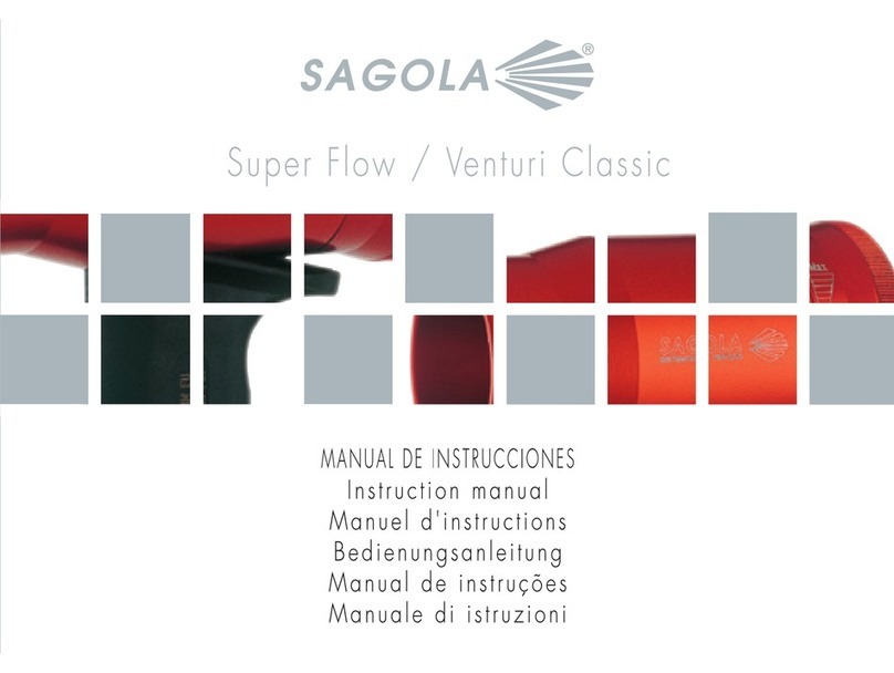 Sagola Super Flow instruction manual Sagola Super Flow instruction manual