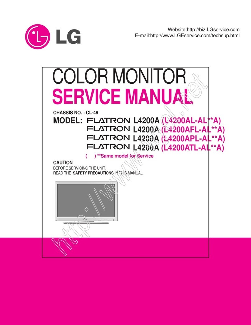LG Flatron L4200A User manual