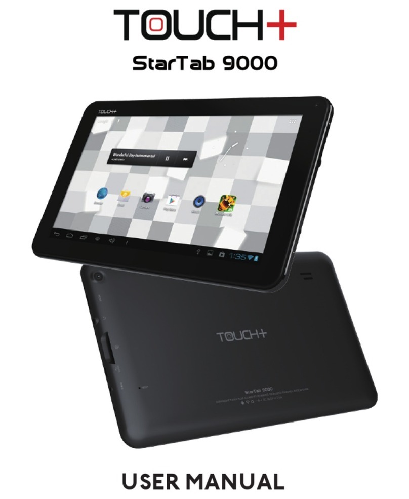 Touch StarTab 9000 User manual