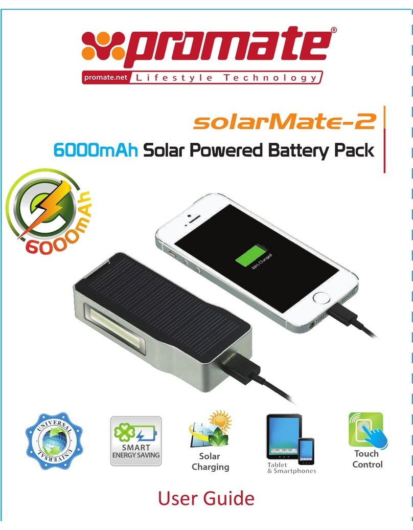 Promate solarMate-2 user guide