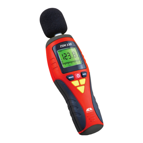 ADA INSTRUMENTS ZSM 330 User manual ADA INSTRUMENTS ZSM 330 User manual