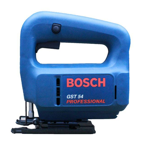 Bosch GST 54 E User manual