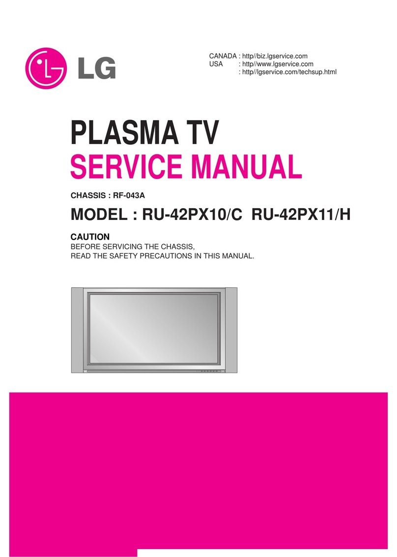 LG RU-42PX11/H User manual