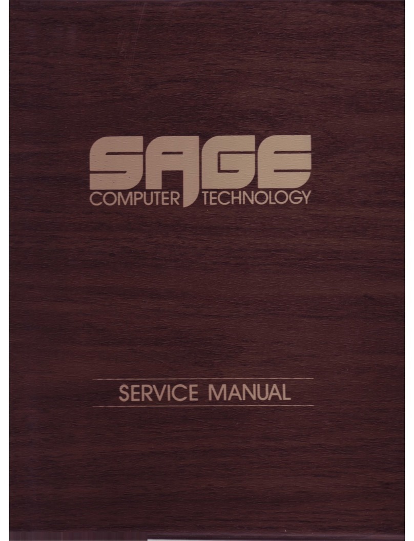 Sage II Service manual
