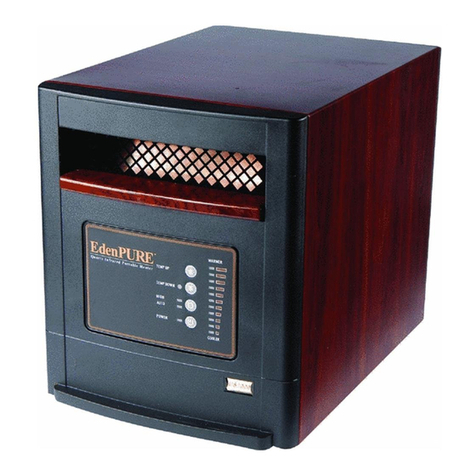 EdenPURE US1000 Operation and warranty manual