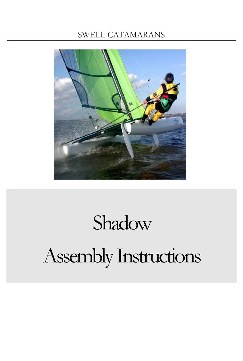 SWELL CATAMARANS Shadow Assembly instructions