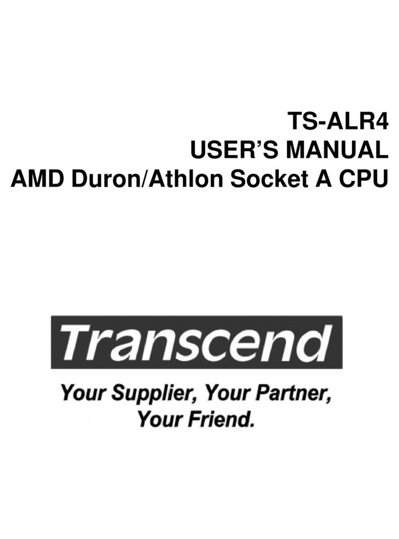 Transcend TS-ALR4 User manual