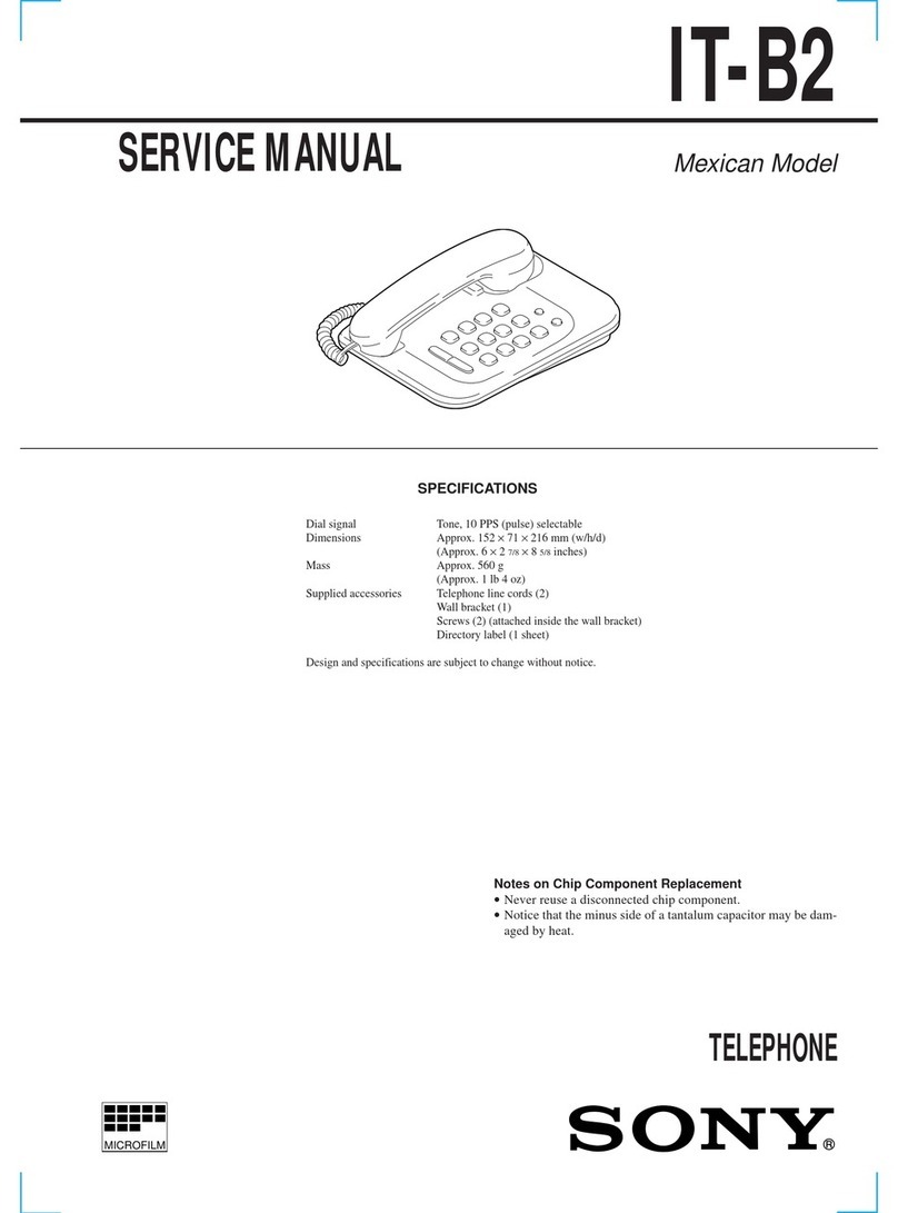 Somy IT-B2 Service manual