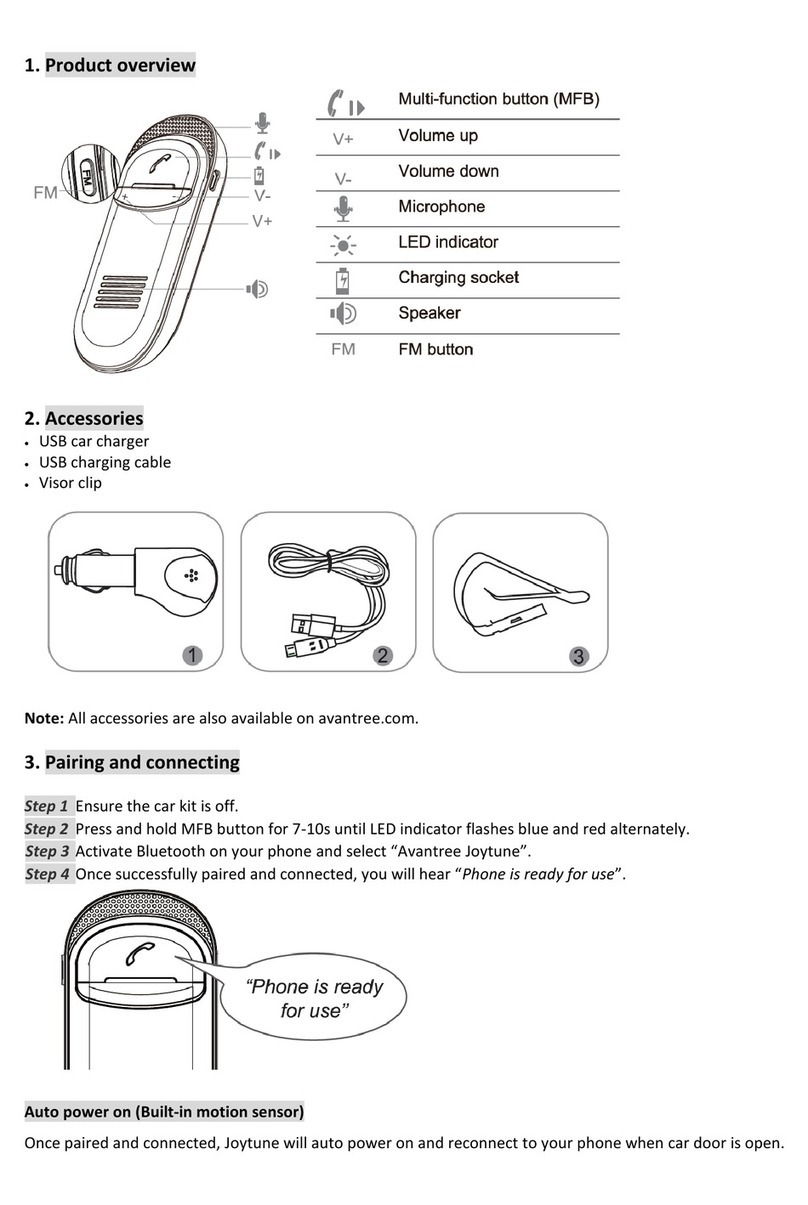 Avantree Joytune user manual
