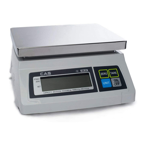 CAS SW-2 User manual