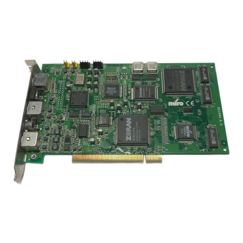 Pinnacle Systems miroVIDEO DC30 Series User manual