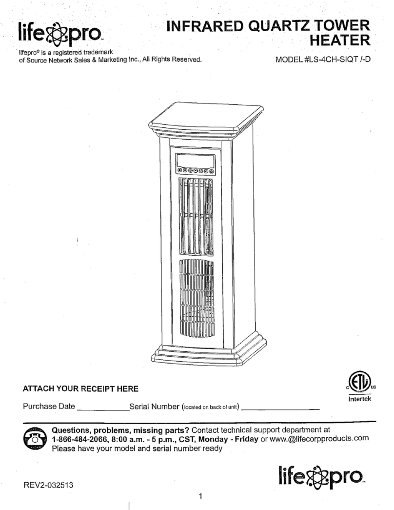 Lifepro LS-4CH-SIQT/-D manual