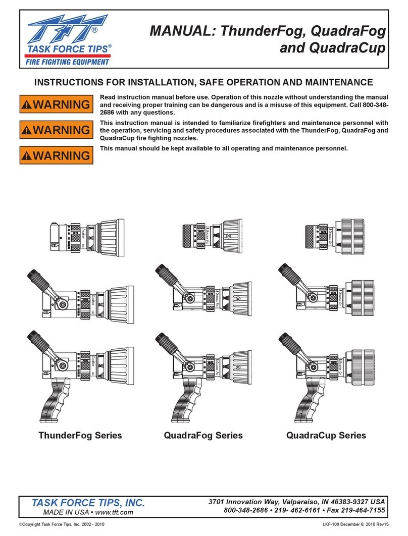 Task Force Tips ThunderFog Series Instructions for installation, safe operation and maintenance Task Force Tips ThunderFog Series Instructions for installation, safe operation and maintenance