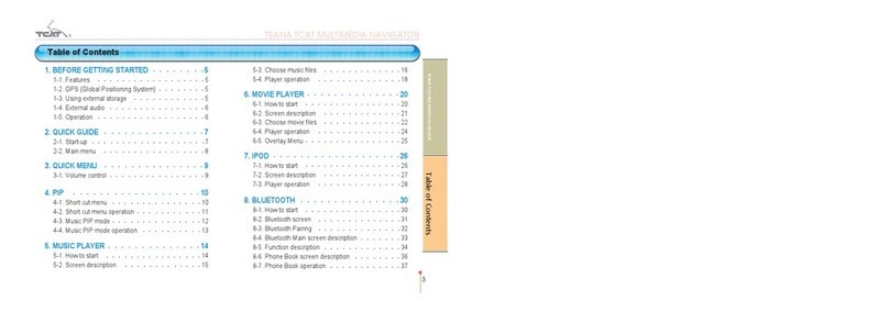 TCAT TEANA user manual
