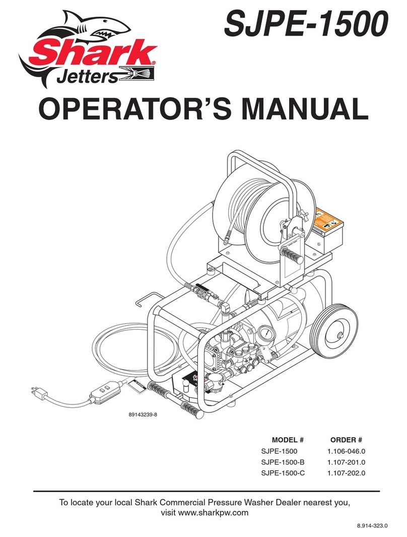 Shark SJPE-1500 Operator's manual