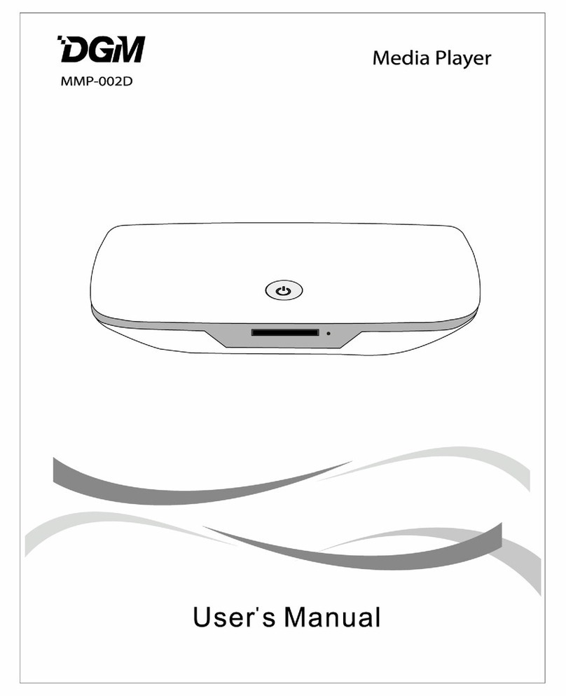 DGM MMP-002D User manual