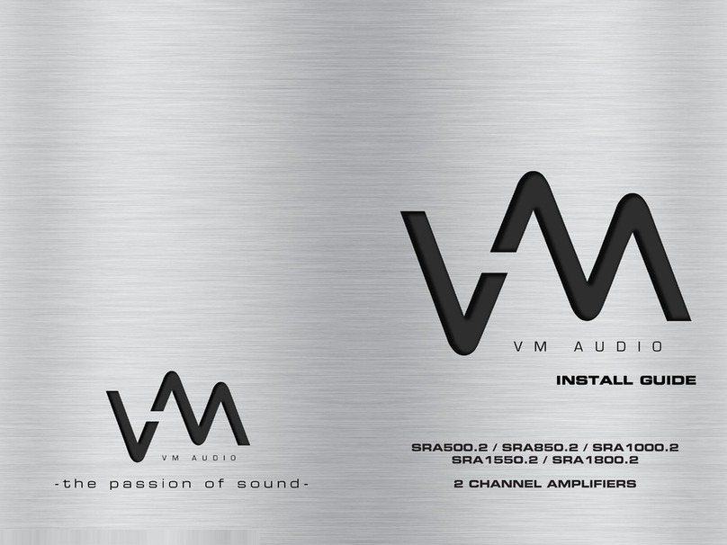 VM Audio SRA500.2 install guide