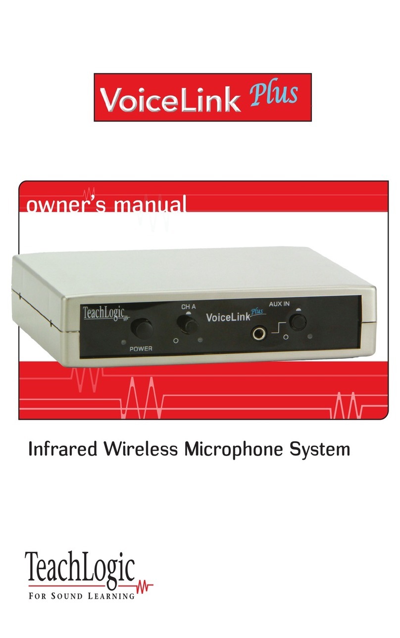 TeachLogic VoiceLink Plus owner's manual