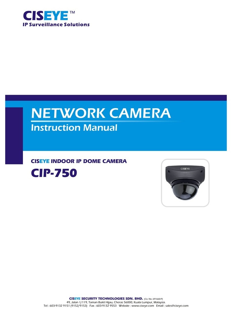 CISEYE CIP-750 instruction manual