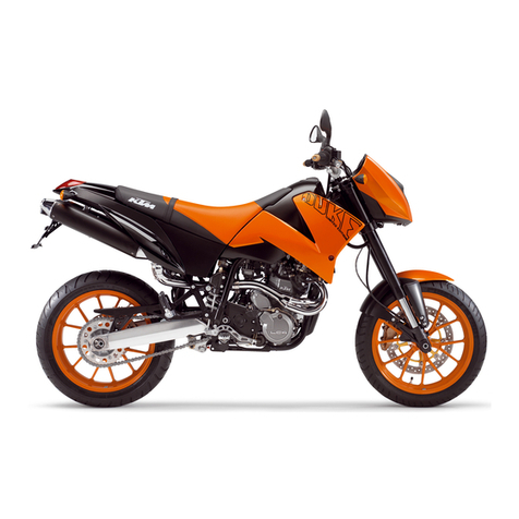 KTM 640 DUKE II 2005 User manual