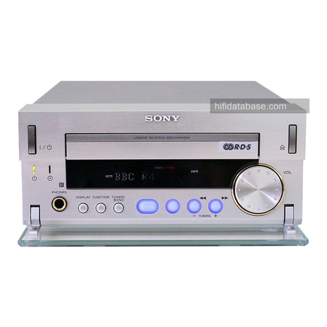 Sony HCD-SD1 Service manual