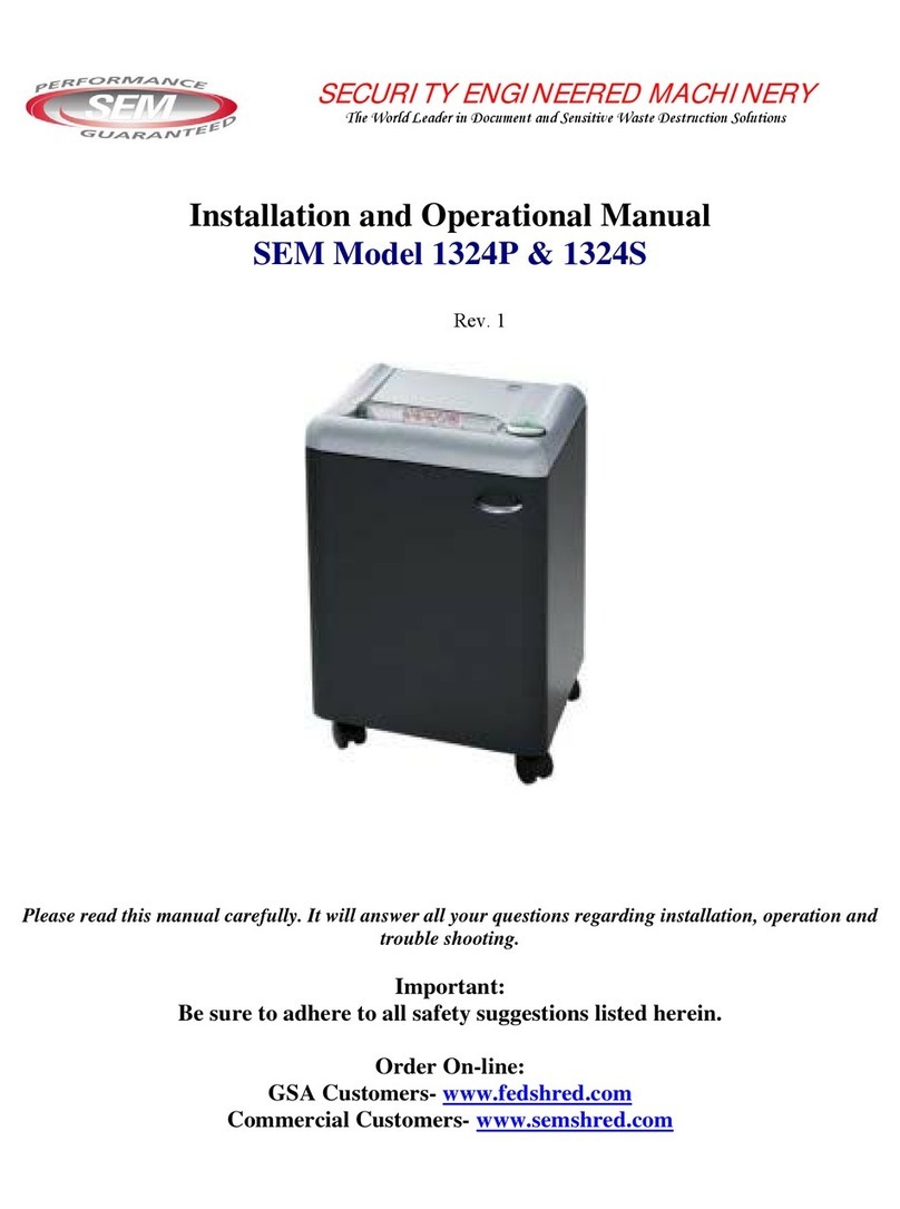 SEM 1324P User manual