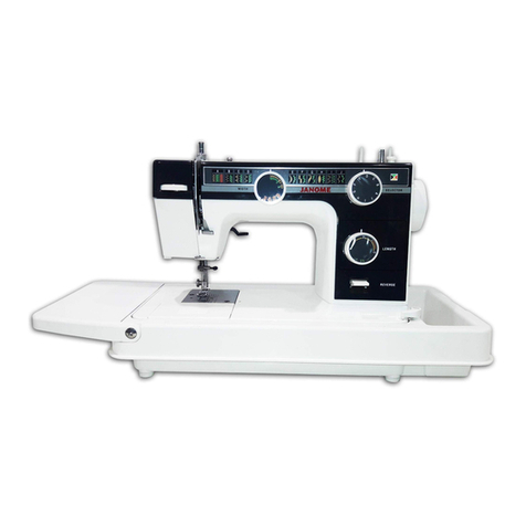 Janome L-392 Instruction book