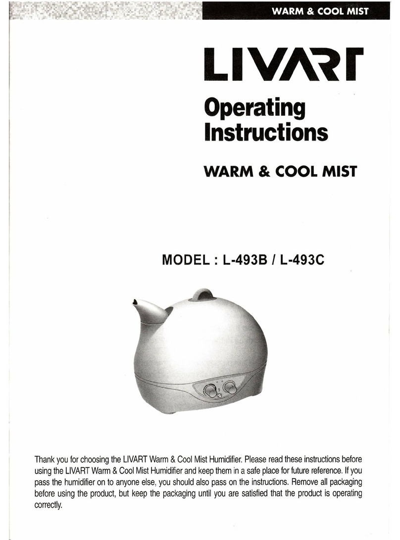 Livart L-493B operating instructions