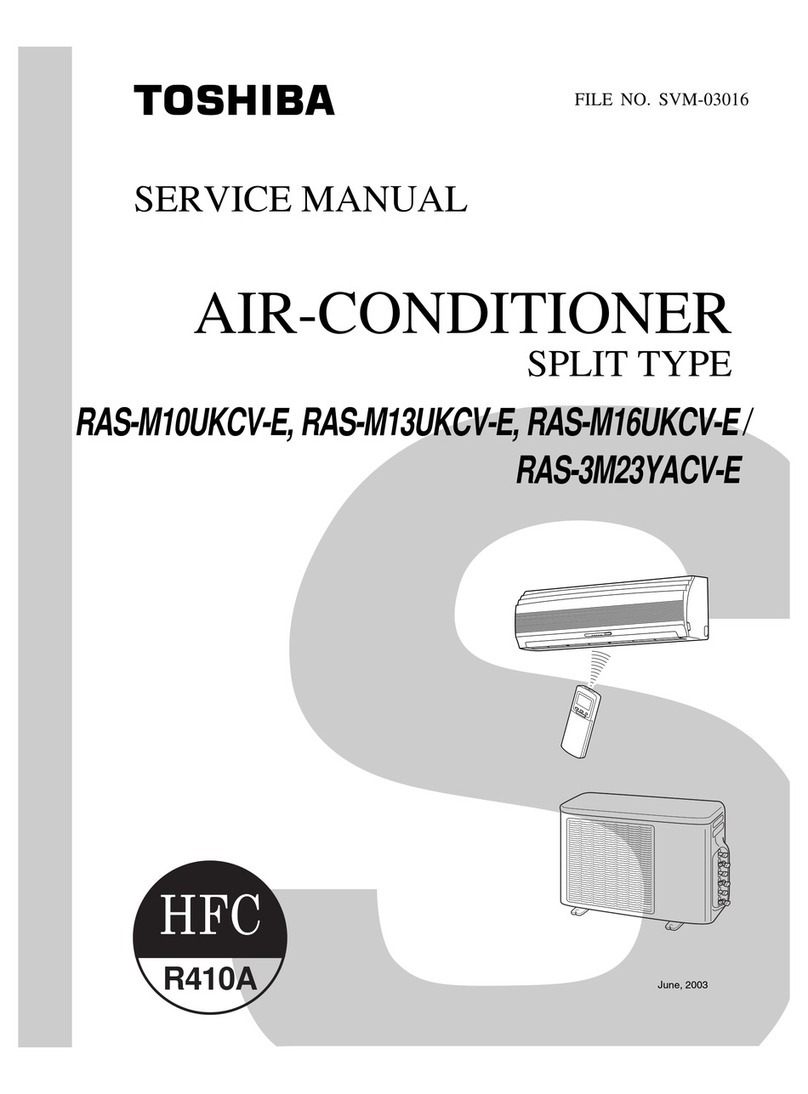 Toshiba RAS-M10UKCV-E User manual Toshiba RAS-M10UKCV-E User manual
