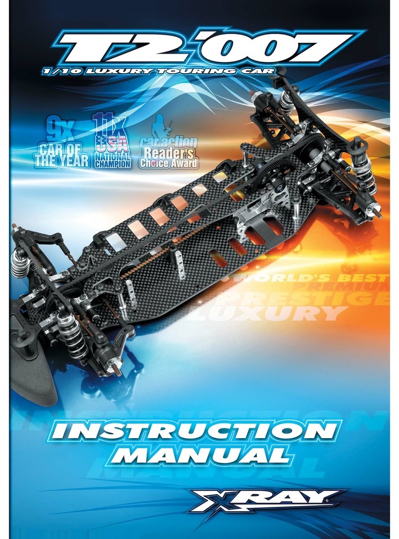 Xray T2'007 instruction manual