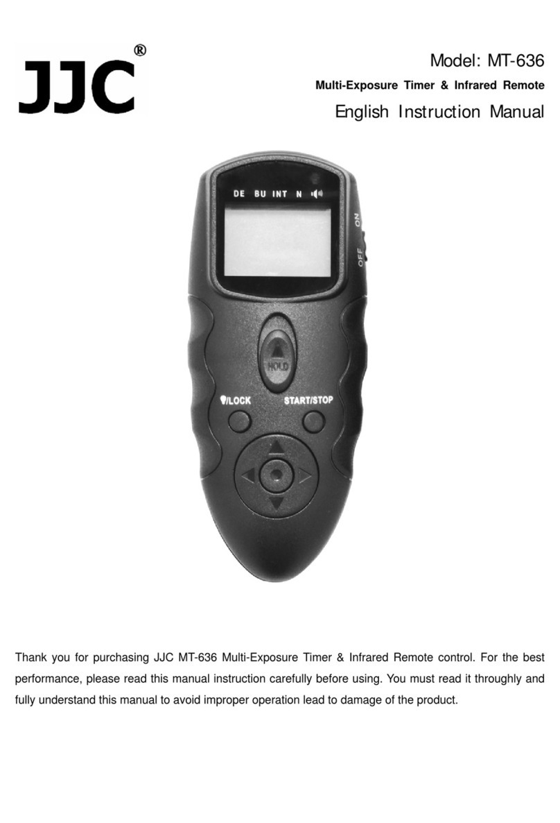 JJC MT-636 instruction manual
