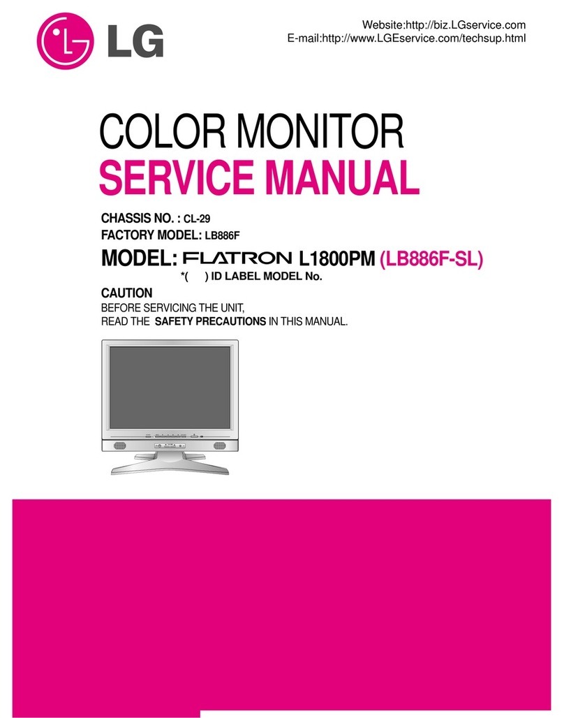 LG FLATRON L1800PM User manual