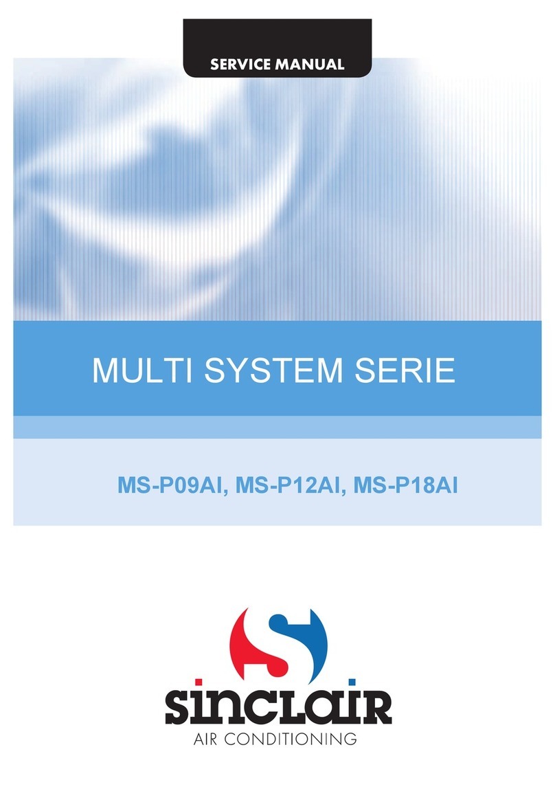 Sinclair MS-P09AI User manual