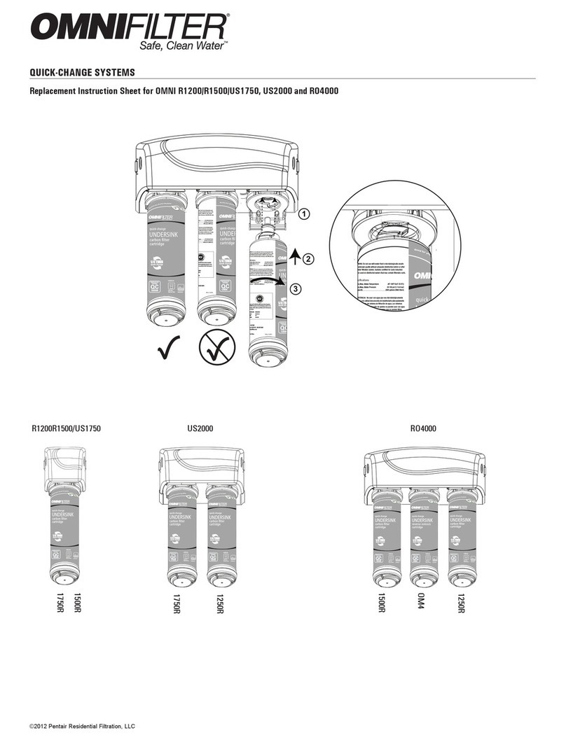 Omnifilter US2000 Quick-change manual Omnifilter US2000 Quick-change manual
