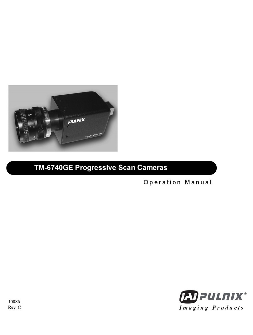 Pulnix TM-6740GE User manual