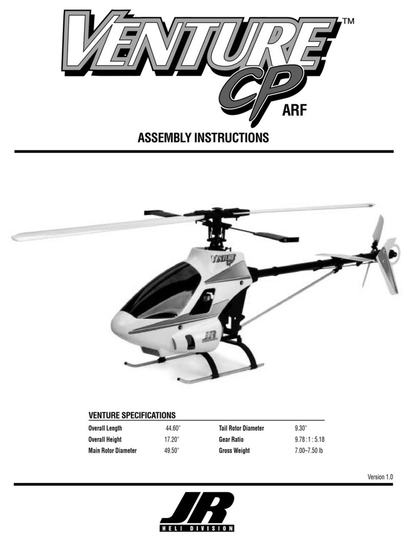 JR Venture CP Assembly instructions