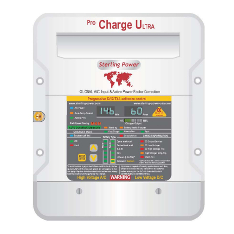 Sterling Power Products ProCharge U User manual