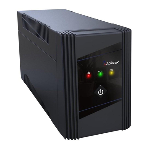 Ablerex 800L user manual Ablerex 800L user manual