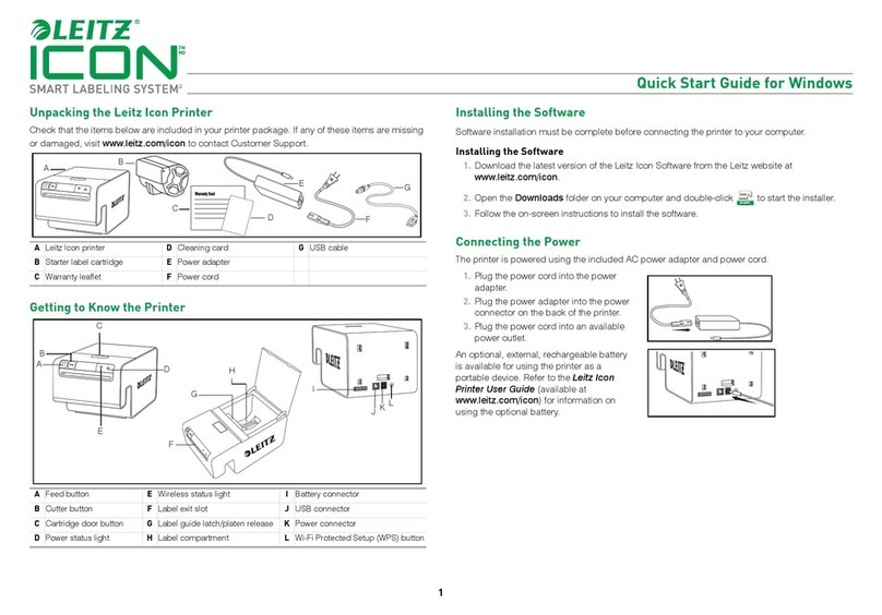 LEITZ ICON quick start guide